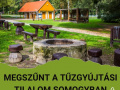 Somogyban megszűnik a tűzgyújtási tilalom július 29-től!